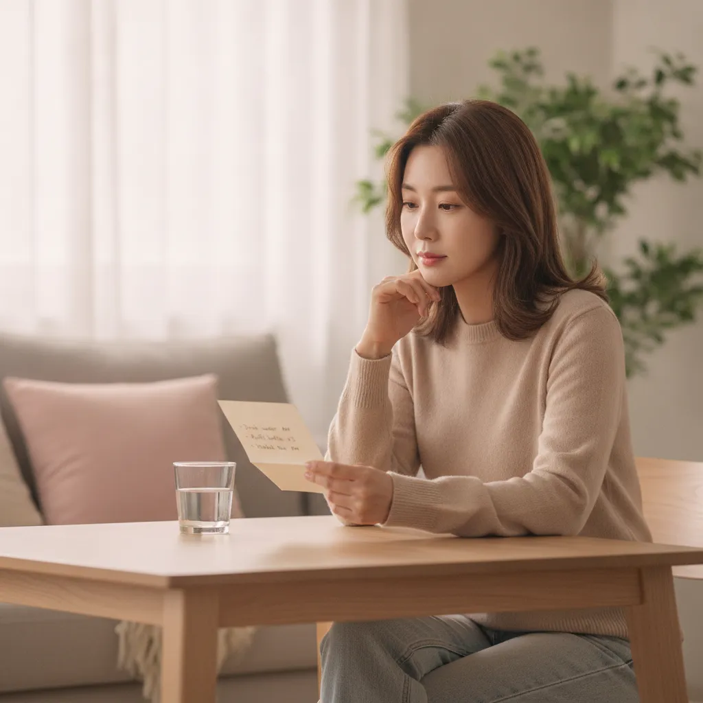 마운자로 트림·더부룩에 물 마시는 타이밍 케어