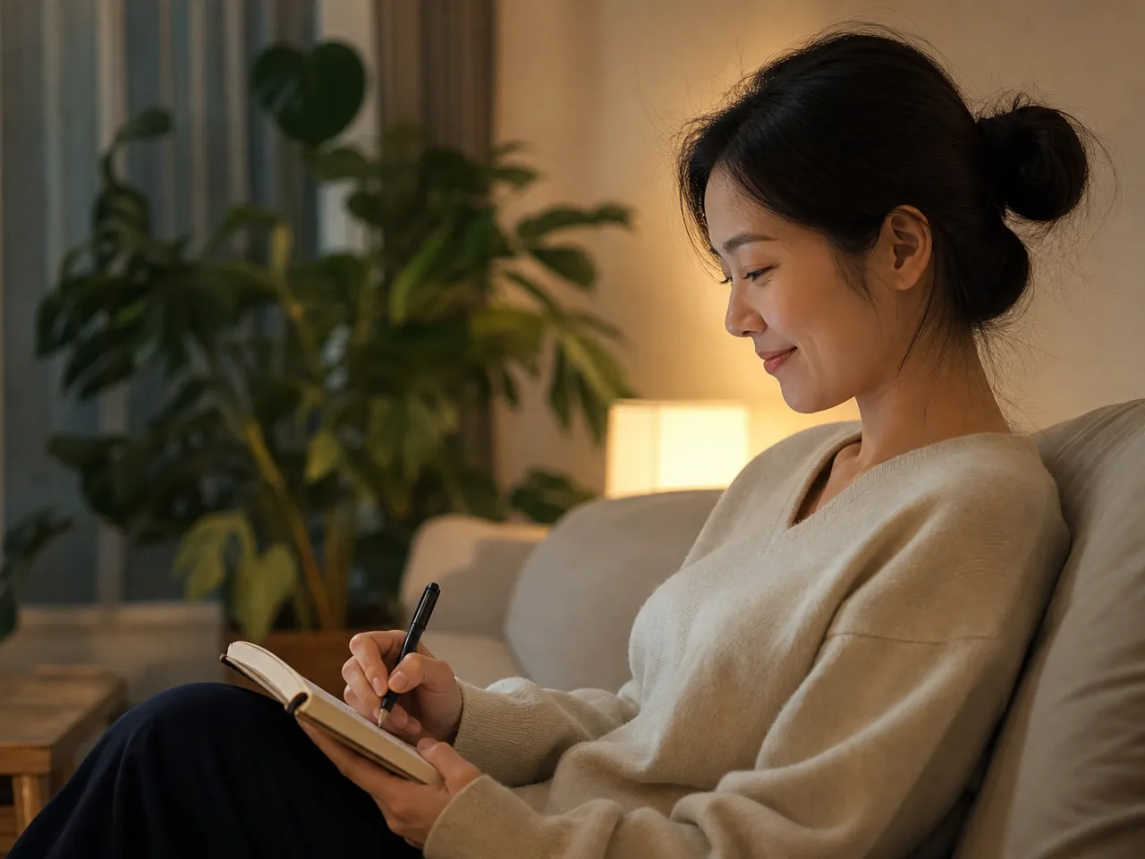 몸을 이완하고 매일 잔잔히 반복합니다